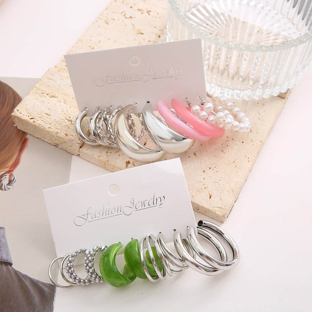 iF YOU Bông Tai Ngọc Trai Thời Trang Cho Nữ