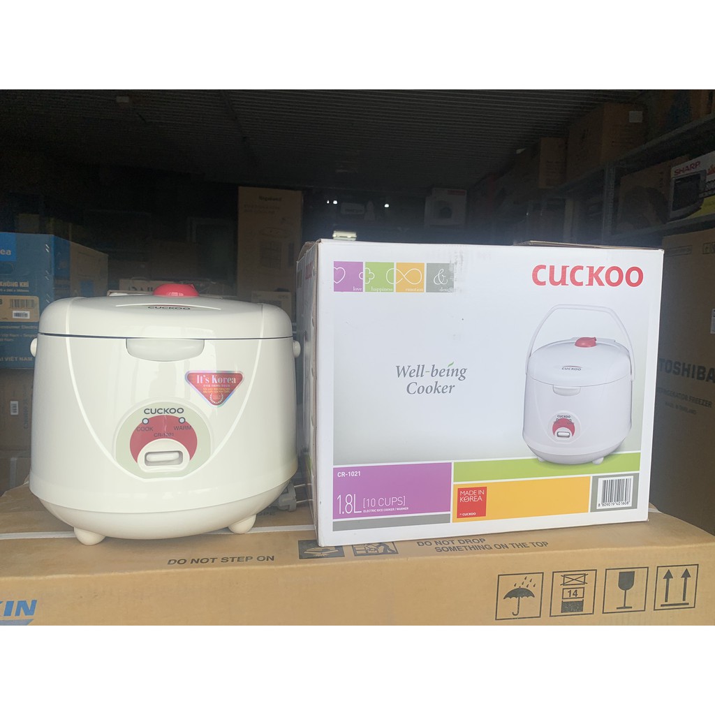 (Chính Hãng) Nồi Cơm Điện Cuckoo 1.8 Lít CR-1021 - Hàng Chính Hãng Nhập Khẩu Hàn Quốc 2021 | BigBuy360 - bigbuy360.vn