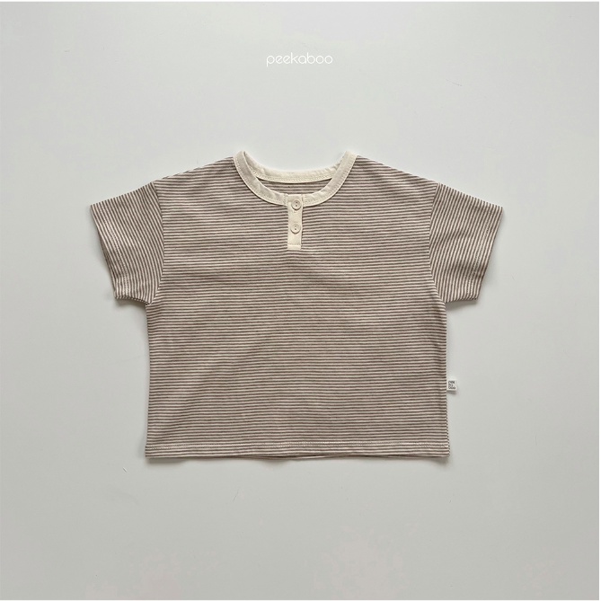 Bộ tay lửng cho bé Peekaboo Bong Bong - Made in Korea