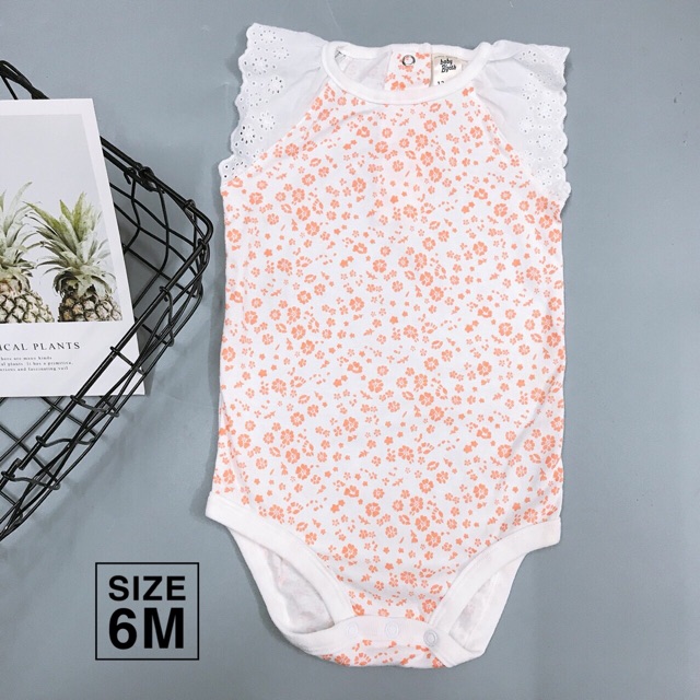 Body chip hoa nhí size:(hàng lỗi 3m,24mchất cotton osh