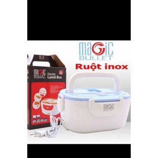 Hộp hâm cơm magic ruột inox