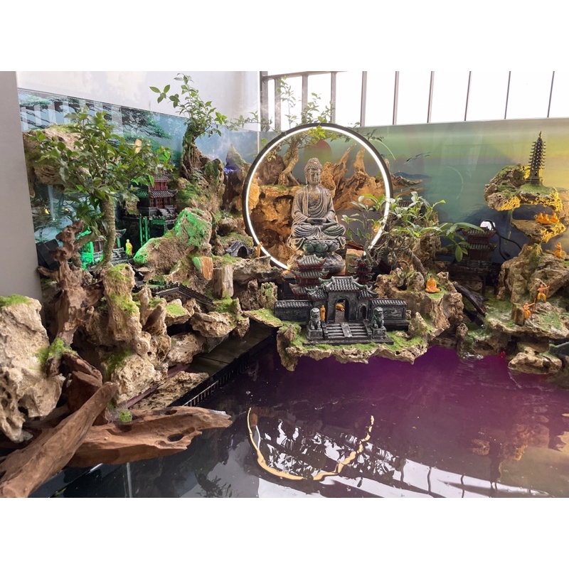Bộ nhà Kelsey 2 - phụ kiện trang trí tiểu cảnh, hồ cá, non bộ, sân vườn