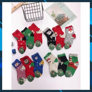 Tất cho bé họa tiết noel xinh
