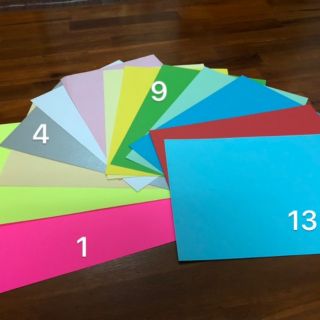 Combo 25 tờ giấy bìa A4 nhiều màu (màu tùy chọn)