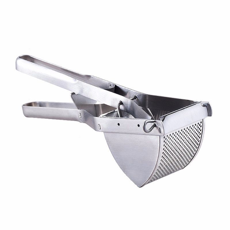 ✿Heavy Duty Stainless Steel Manual Juicer Potato Masher Ricer for Baby Food Fruit