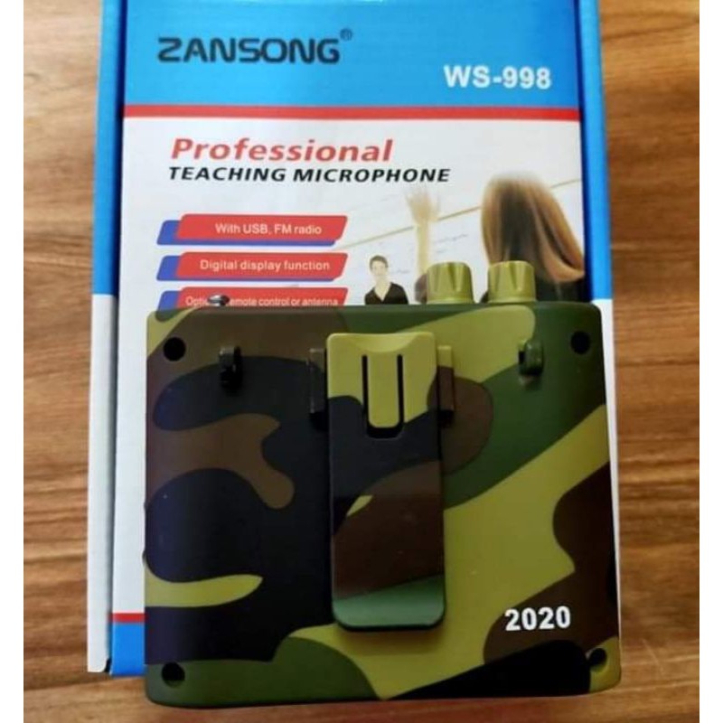 LOA WS998 TRỢ GIẢNG/ BẪY CHIM KÈM THẺ NHỚ 4G