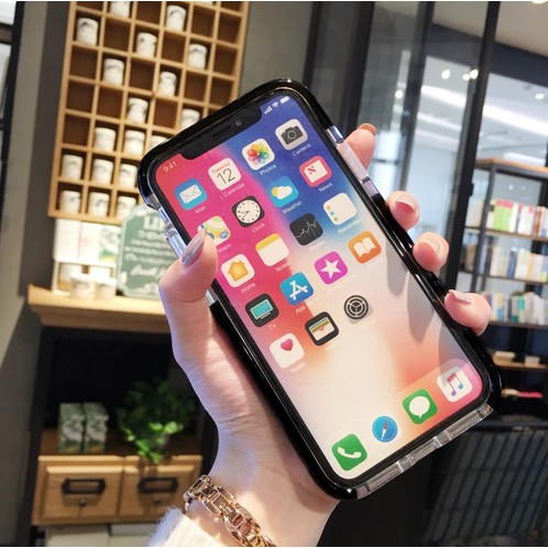 Ốp điện thoại TPU mềm trong suốt chống va đập cho IPhone 7 XR XS 8 8plus