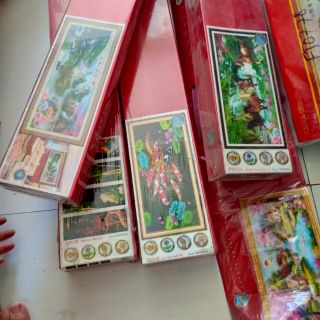 Combo siêu rẻ 5 bức tranh đá kt 150*70cm y hình
