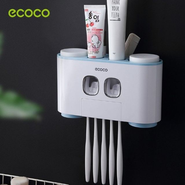 BỘ NHẢ KEM ĐÁNH RĂNG CAO CẤP ( ECOCO + TẶNG 4 CỐC ) [ SY88 ]