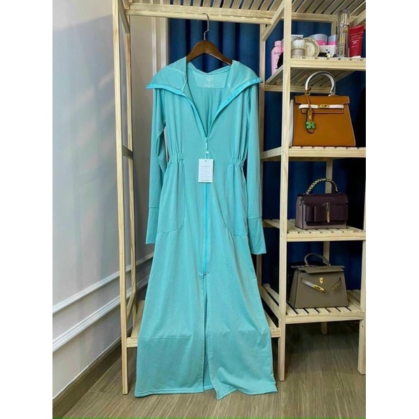 ÁO CHỐNG NẮNG DÀI ,ÁO CHOÀNG NẮNG DÀI UNIQNOCHO NỮ 1LỚP CHẤT KIM CƯƠNG CỰC MÁT DÀY DẶN