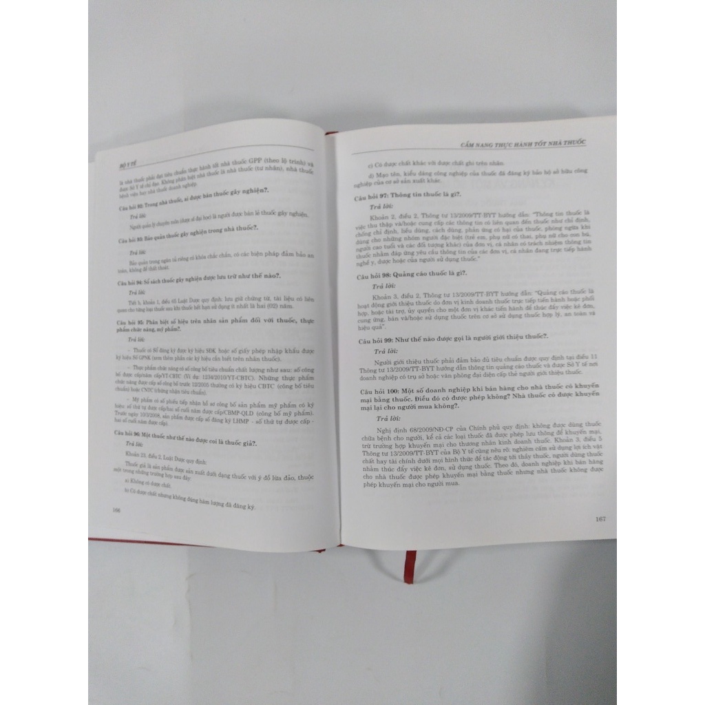 Sách - Cẩm nang thực hành tốt nhà th.uốc 2010 (S50)