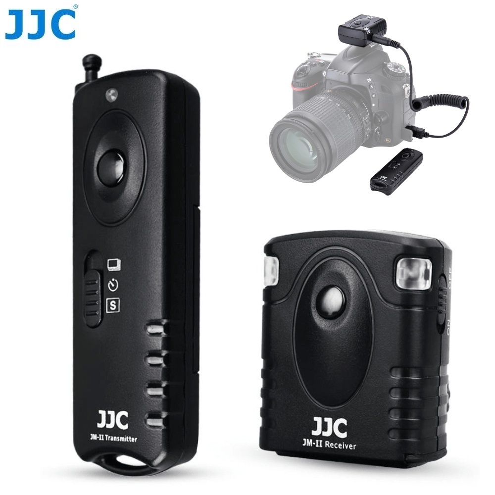 Điều khiển từ xa JJC 30M không dây vô tuyến cho máy ảnh Panasonic Lumix S5II S5 Mark II IIX FZ30-RSL1 Panasonic DMW-RS1