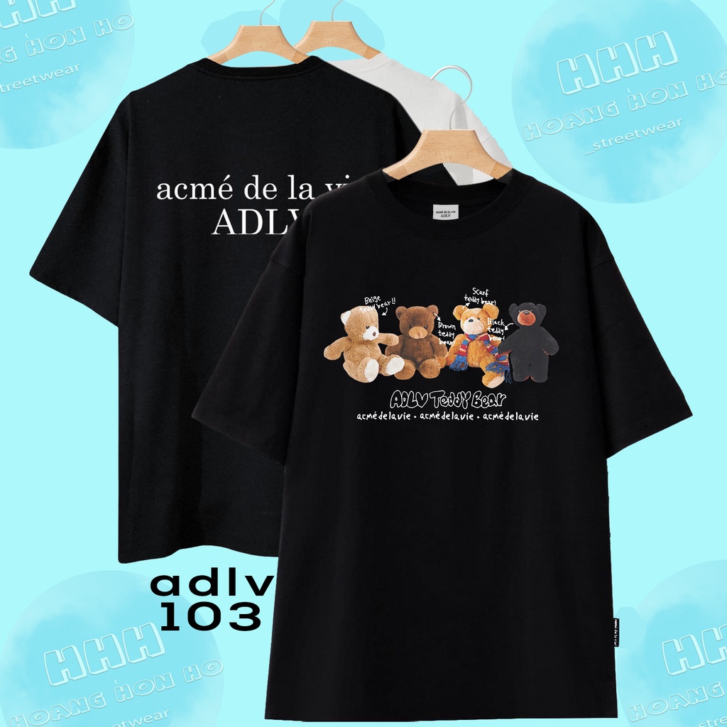 [Xịn Dày] Áo thun ADLV 350g Đen Full Tag Bọc Dày 350g, Full Mẫu, 102-108 - Streetwears SG - Link 5
