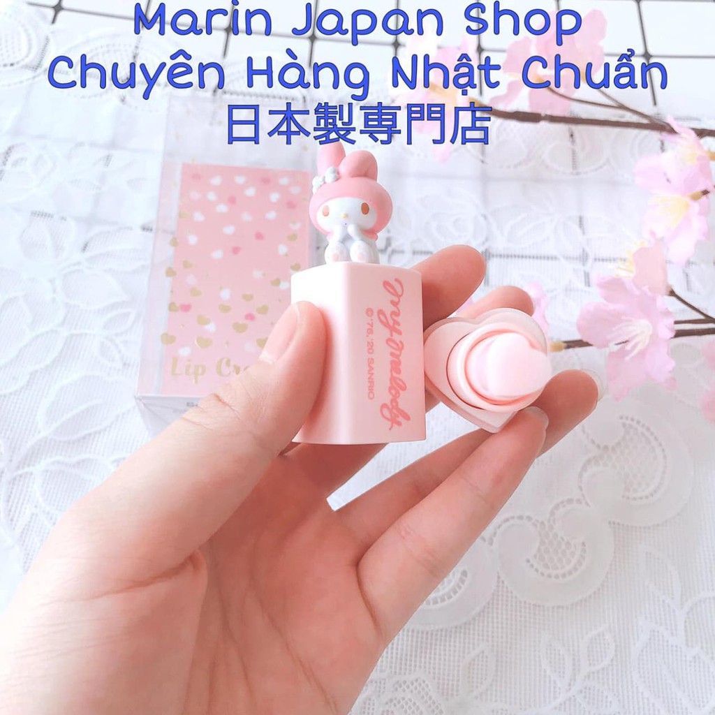 Son dưỡng ẩm bản siêu cute Lip Cream của Hello Kitty và My Melody Sanrio Nhật Bản