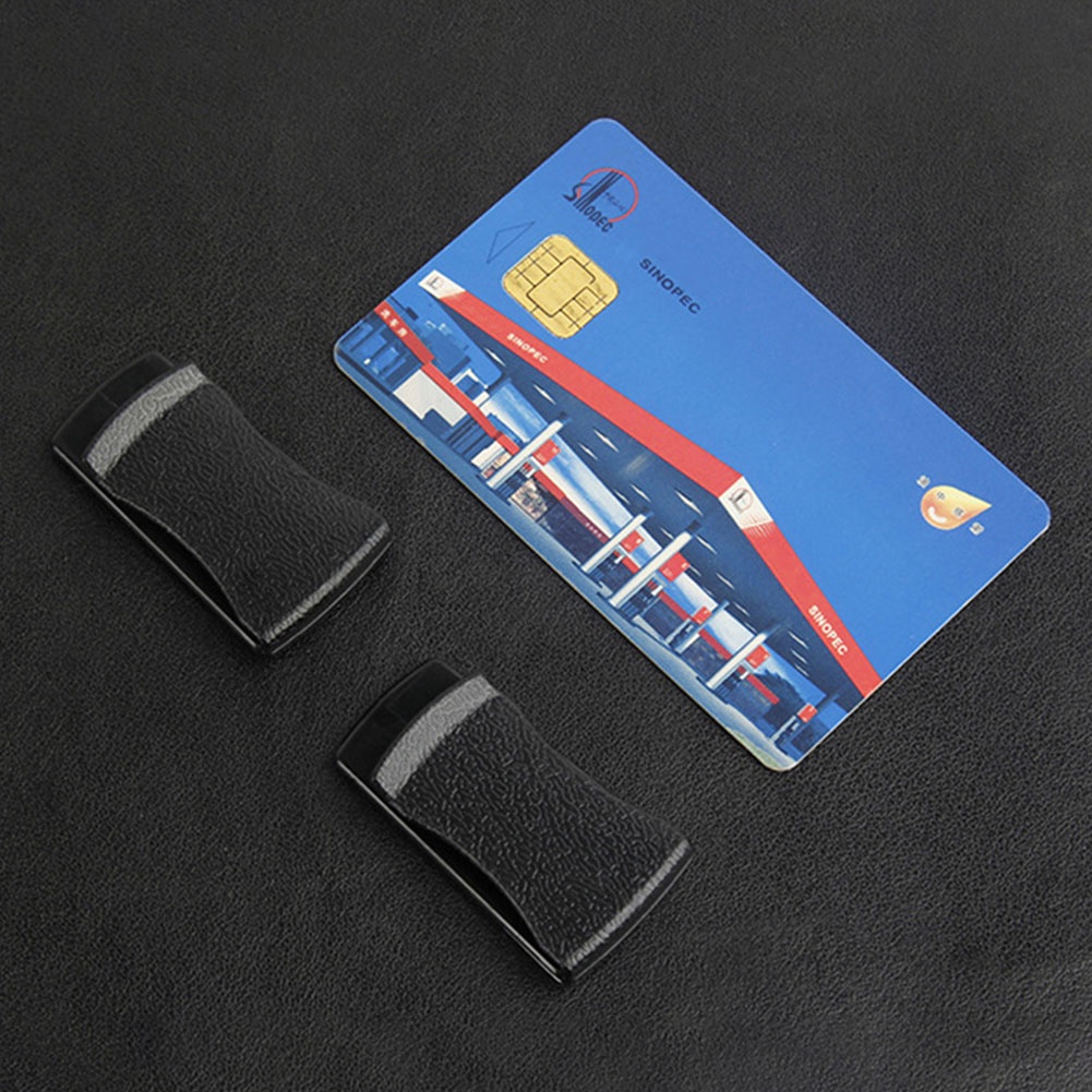 Set 2 Kẹp Giữ Thẻ/Mắt Kính Tiện Lợi Cho Xe Ô Tô