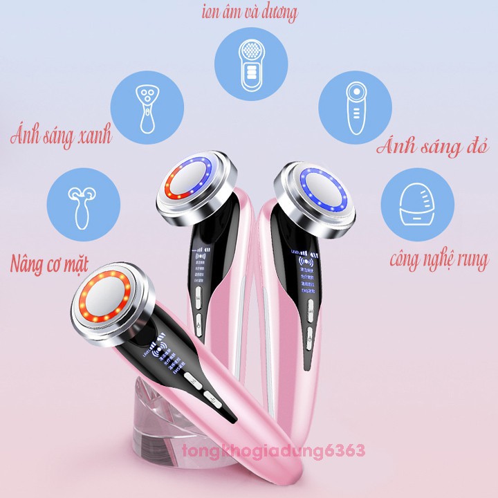 Máy đẩy tinh chất ánh sáng sinh học, chăm sóc da mặt với công nghệ mới đa chức năng - Máy điện di hình cô gái | BigBuy360 - bigbuy360.vn