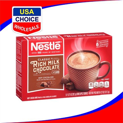CACAO NÓNG NESTLE HOT COCOA MIX RICH 