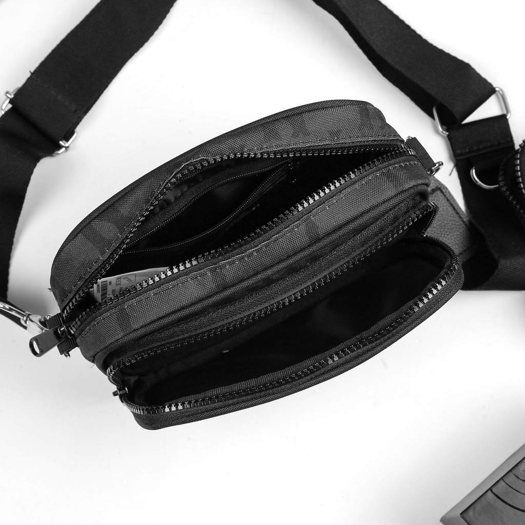 Set Túi đeo chéo WAIST BAG NY MLB monogram Kèm Ví Nhỏ Tui Bao Tử 2 ngăn tiện lợi chống thấm tốt Bảo Hành Trọn Đời