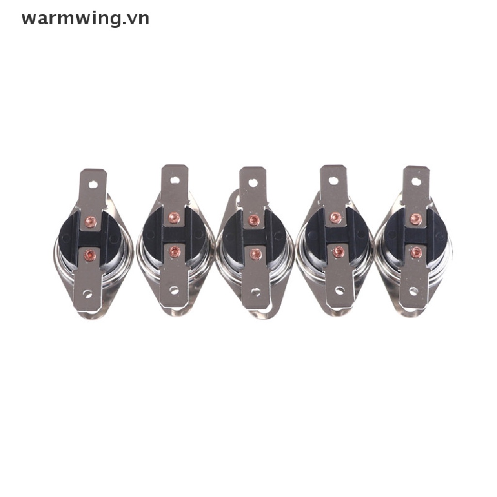 【warmwing】 5pcs 10A 250V KSD301 95°C Thermostat Temperature Thermal Control Switch .