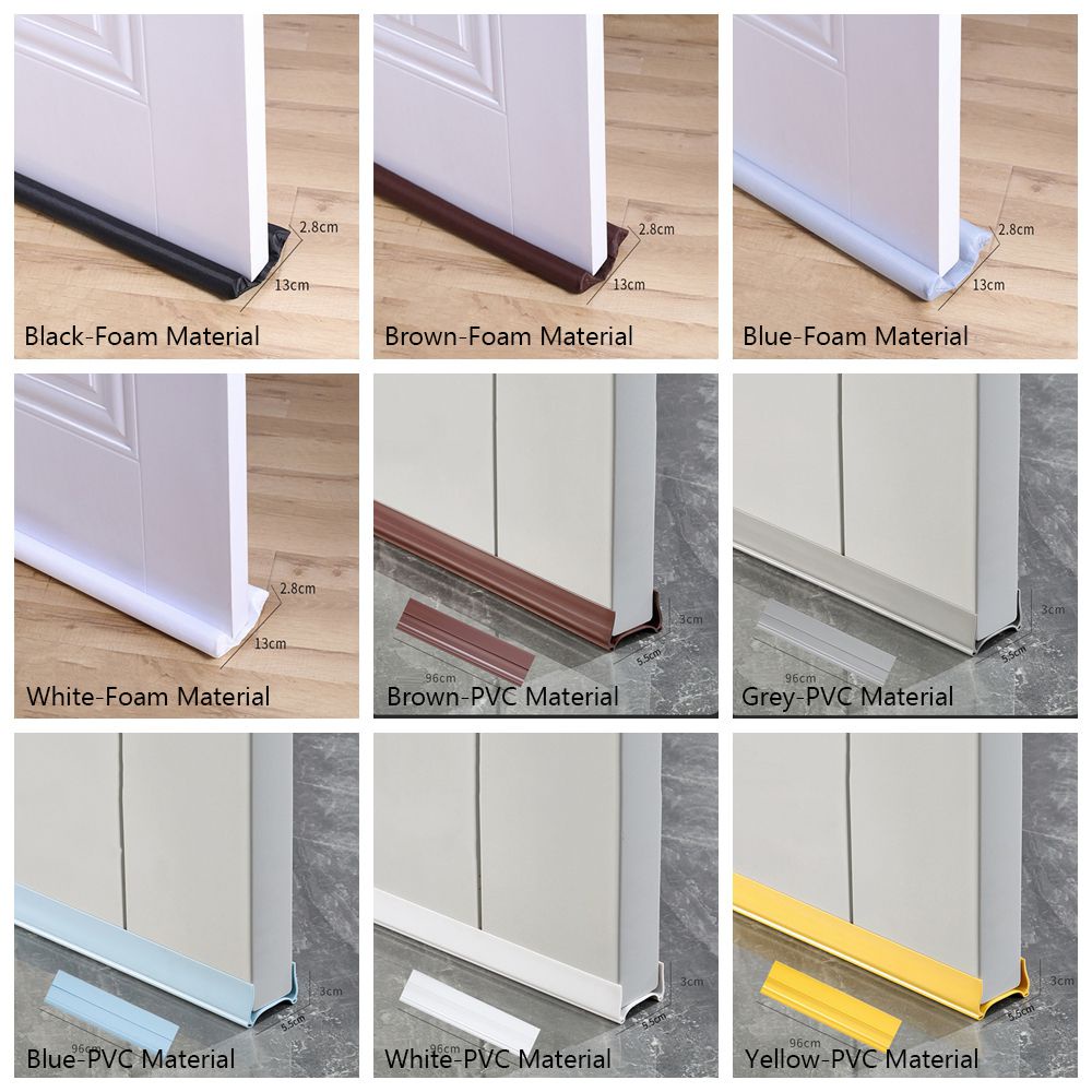 Dải Niêm Phong Đáy Cửa Chống Thấm Nước Chống Ồn Chống Ồn Tiện Dụng Cho Phòng Ngủ