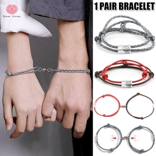 Set 2 Vòng Đeo Tay Dây Bện Dành Cho Cặp Đôi