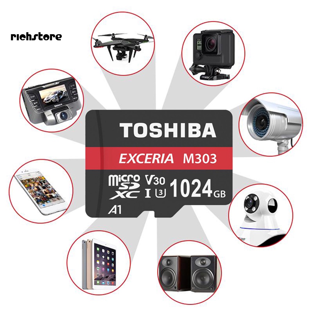 Thẻ Nhớ TOSHIBA 512GB / 1TB Siêu Mỏng Chống Nước Chống Từ Tính Cho Điện Thoại | BigBuy360 - bigbuy360.vn