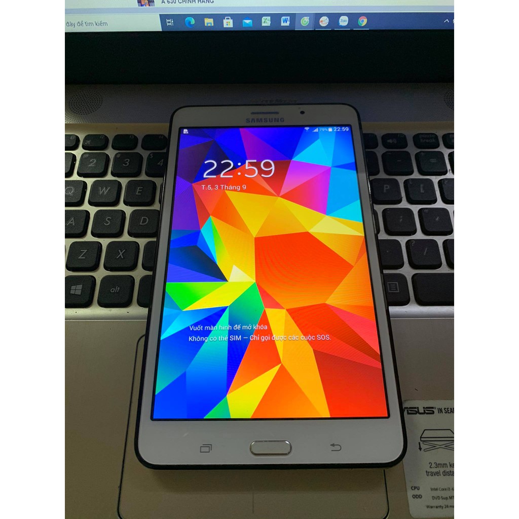 MÁY TÍNH BẢNG SAMSUNG GALAXY TAD 4 T231