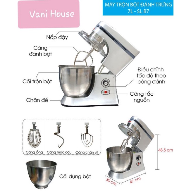 Dây Curoa máy SL-B7/SL-B5 đánh trứng, nhồi bột