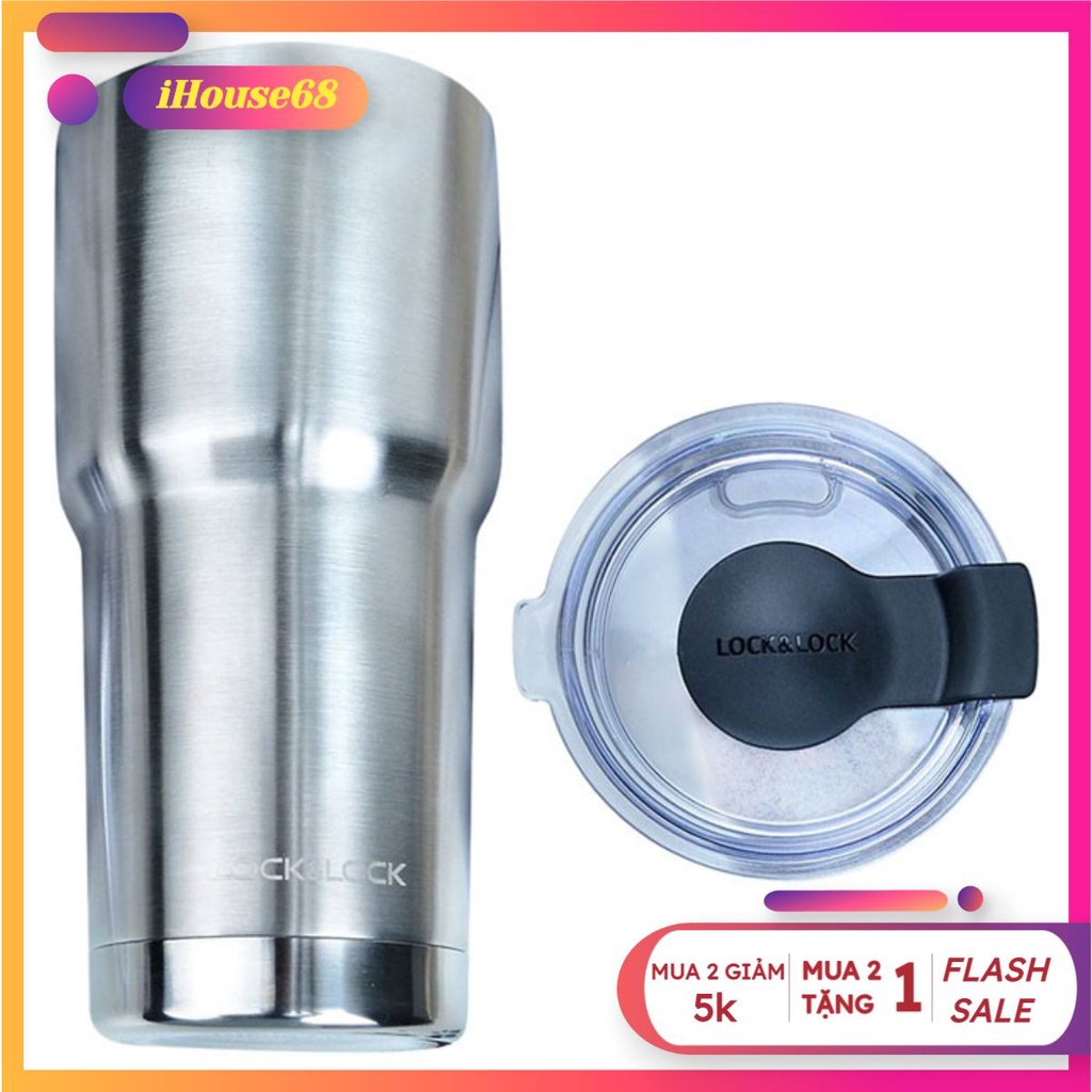 Ly Giữ Nhiệt Lock&Lock Swing Tumbler 700ml LHC4137 CL