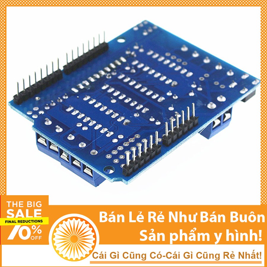 Module Điều Khiển Động Cơ Arduino Motor Shield L293D