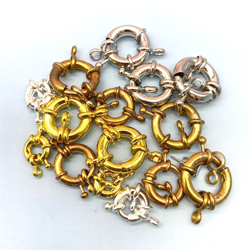 [K6C] Phụ kiện trang sức (DIY)-Khóa Vô lăng thuyền làm vòng cổ vòng tay 9-15mm