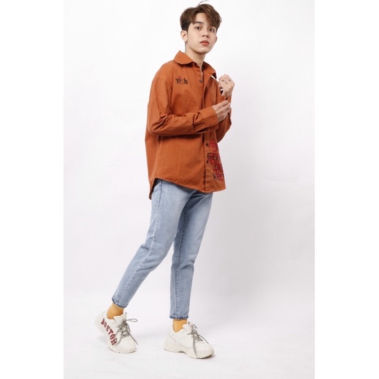 Sơ mi form rộng Nô Store