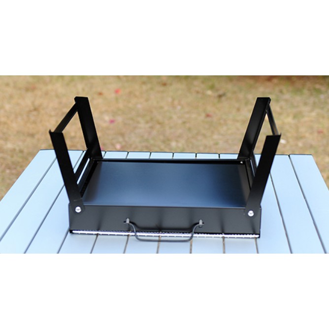 Bếp nướng than hoa Vuông không khói ngoài trời cao cấp T353-T372