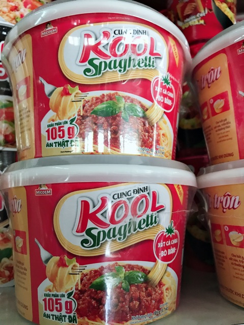 Mì xào tô Cung Đình Kool Spaghetti 105g