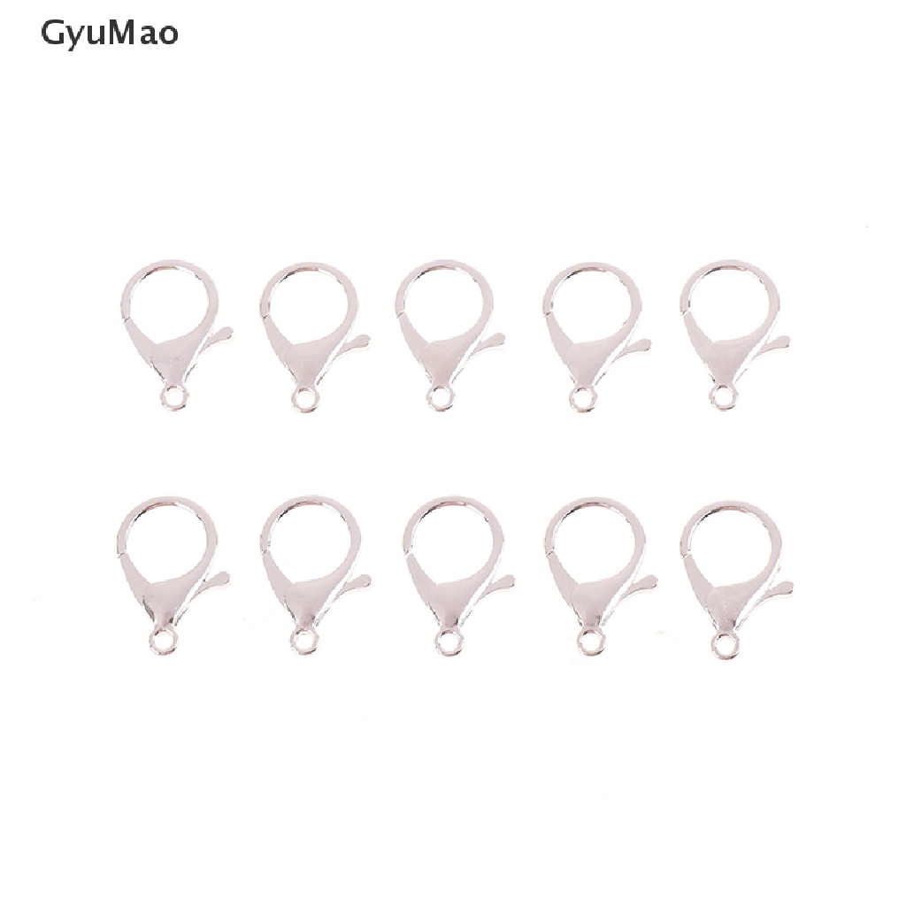 [cxGYMO] 10pcs 35mm Big Lobster Clasps Keyring Hook Connector for DIY Keychains Making  HDY