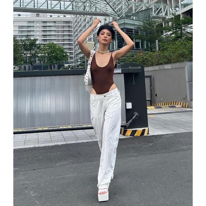 AYSERKRIS | Quần Suông Lưng Trễ