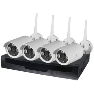 Bộ Camera NetCAM Wireless CTV KIT-W4X1 (1.0MP)