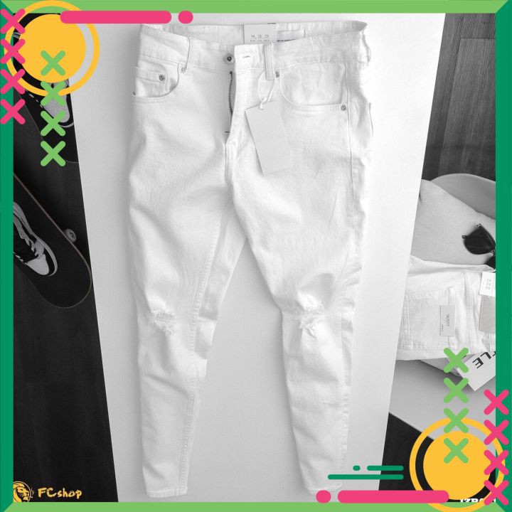 Quần Jean Nam Chất Co Giãn, Không Bai Màu, Dáng Ôm Body, Hit Hót Thời Trang Phong Cách tp_shop_ 87 ms1022