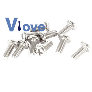 Bộ 10 ốc vít gắn màn hình máy tính TV tiện dụng chất lượng cao m4x10mm