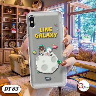 Ốp lưng dẻo trong in hình cho IPhone Xs Max