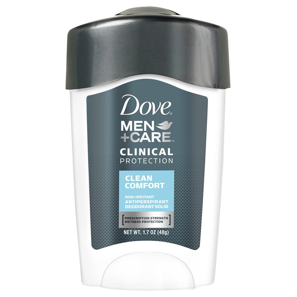 Lăn khử mùi nam Dove Men+Care Antiperspirant Deodorant Clean Comfort Clinical Strength 48g (Mỹ)