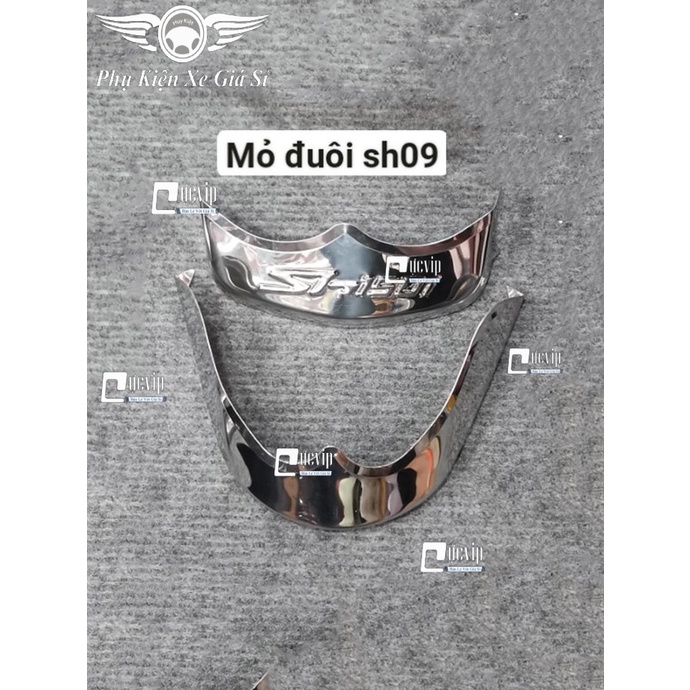 Ốp Mỏ Và Đuôi Dè Trước Sau SH 2009 - 2011 Inox MS4750