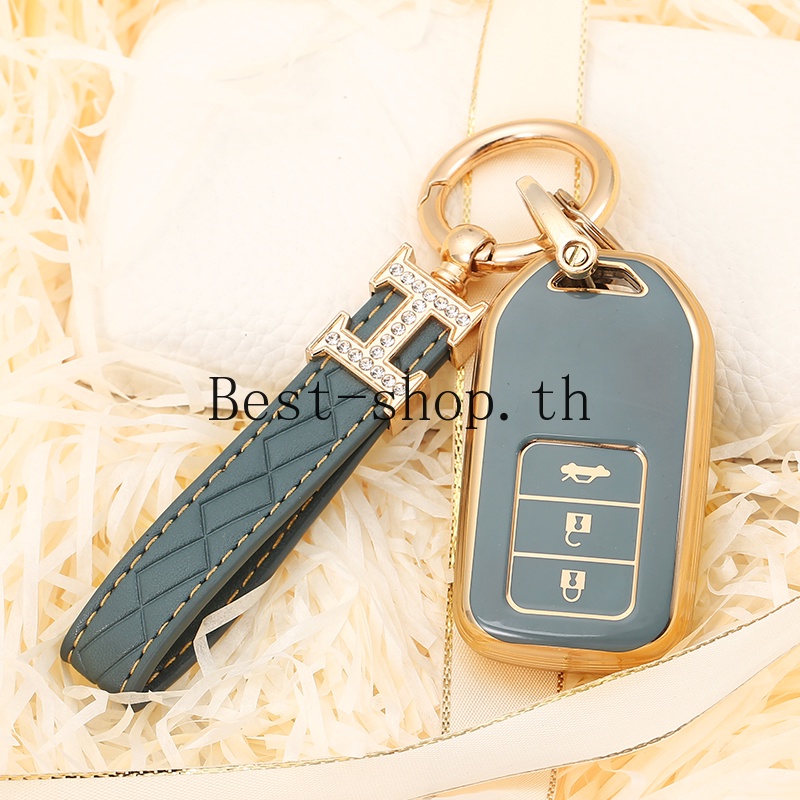 Vỏ Bọc Chìa Khóa Điều Khiển Từ Xa Cho Xe Hơi Honda Civic City Accord CRV CR-V XR-V Odyssey Vezel