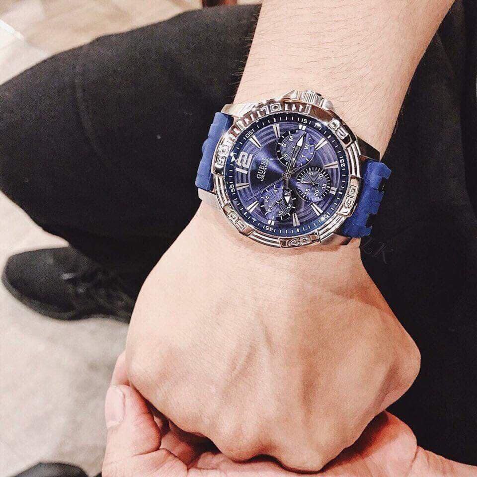 Đồng Hồ Nam Guess Oasis Blue W0366G2