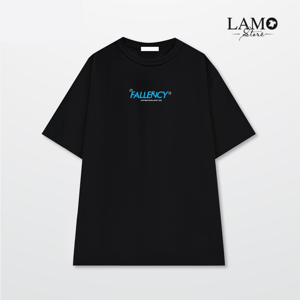 Áo thun Fallency Signature Đen - Lamo store (V27)