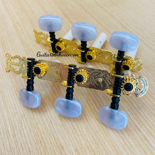 Khoá Đàn Guitar Classic Bản Vàng Hãng HF Bền Bỉ
