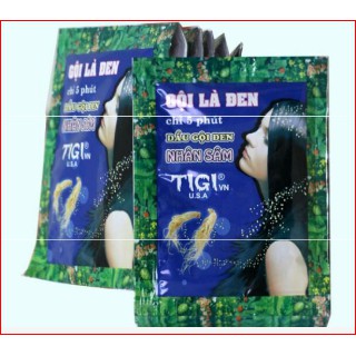 DẦU GỘI ĐEN TÓC NHÂN SÂM (1 GÓI NHỎ )