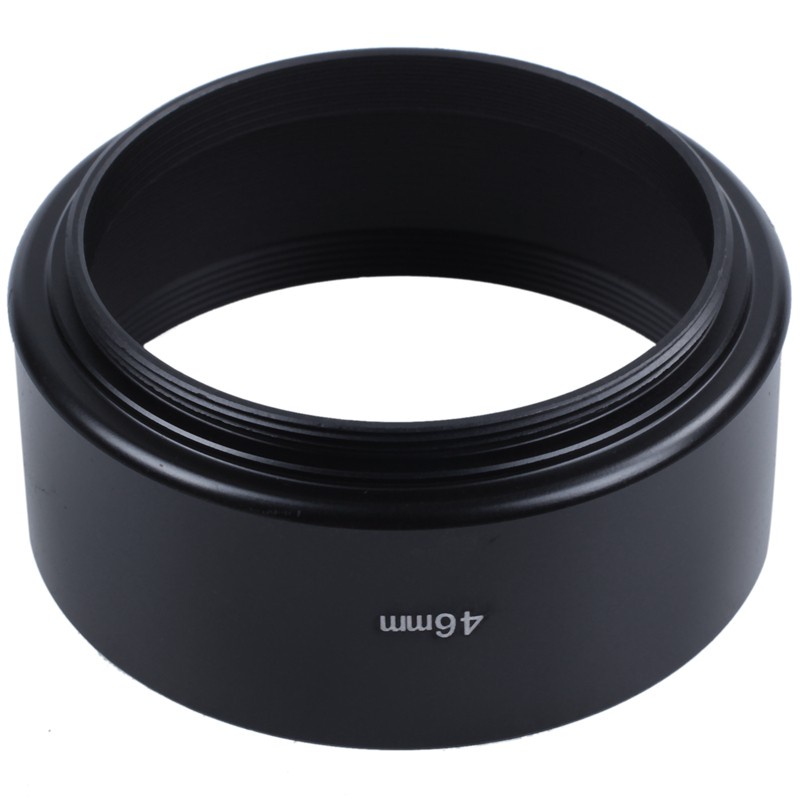 46mm Mount Standard Metal Lens Hood for Canon Nikon Pentax Sony