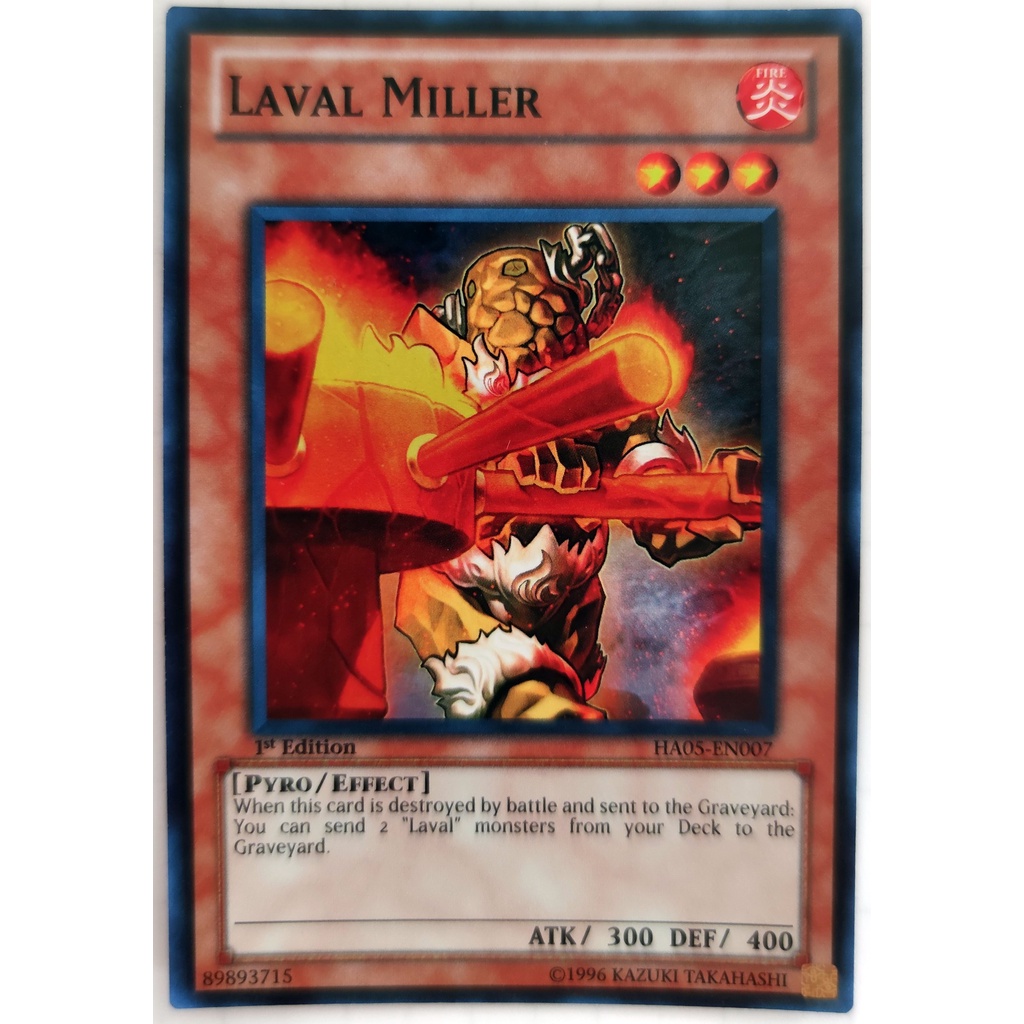 [Thẻ Yugioh] Laval Miller |EN| Super Rare