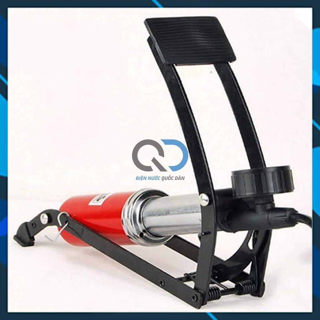 Bơm đạp chân mini 1 Piston - 2 Piston tiện dụng - bơm ô tô - bơm xe máy